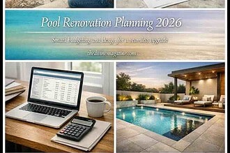 Pool renovation planning with design and budgeting tools for a seamless upgrade.